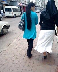 Turkish turbanli hijab arab asian kalcalar