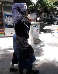 Turkish turbanli hijab arab asian kalcalar