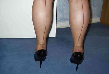 Her high-heeled shoes ans more