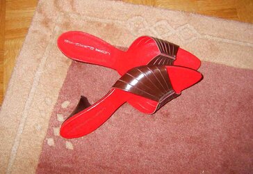 Her high-heeled shoes ans more