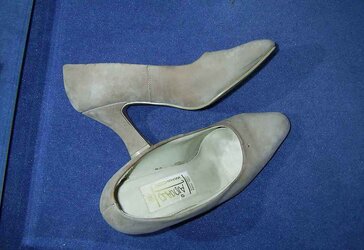 Her high-heeled shoes ans more