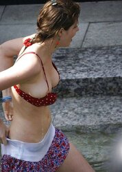 Jaw-Dropping Nipslip two by Voyeur TROC