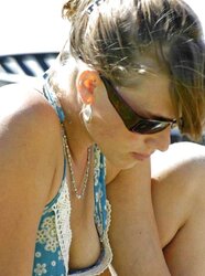 Jaw-Dropping Nipslip two by Voyeur TROC