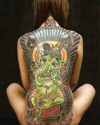 Erotic tatoo