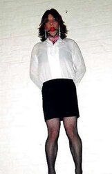 Fresh sissy on the block