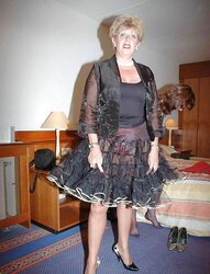 Mature and Grannies clad bikinis and undergarments