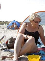 Mature and Grannies clad bikinis and undergarments