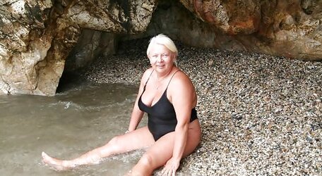 Mature and Grannies clad bikinis and undergarments