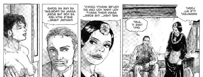 Erotic Comic Art 23 - Aunt Paulines Secret