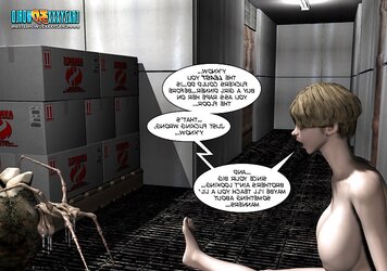 3D Comic: Spermaliens 1. Part