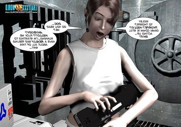 3D Comic: Spermaliens 1. Part