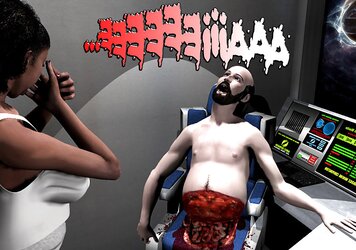 3D Comic: Spermaliens 1. Part