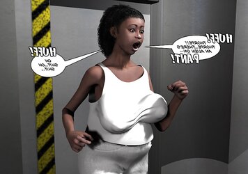 3D Comic: Spermaliens 1. Part