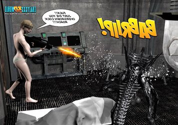 3D Comic: Spermaliens 1. Part
