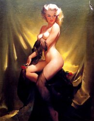 Vintage Pinch Up Art