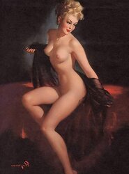 Vintage Pinch Up Art