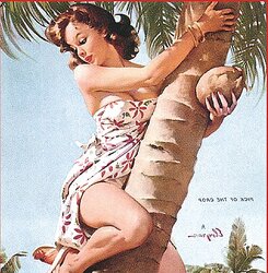 Vintage Pinch Up Art