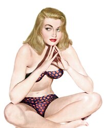 Vintage Pinch Up Art