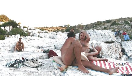 Gang Lovemaking Inexperienced Beach #rec Voyeur G
