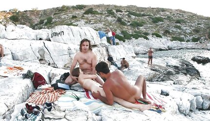 Gang Lovemaking Inexperienced Beach #rec Voyeur G