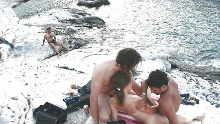 Gang Lovemaking Inexperienced Beach #rec Voyeur G