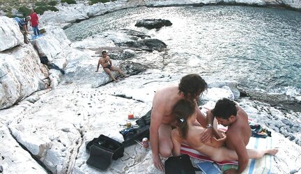 Gang Lovemaking Inexperienced Beach #rec Voyeur G