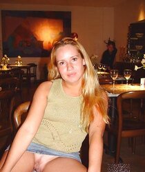 Desired and unwanted upskirt showcasing