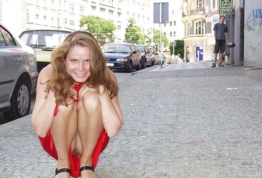 Desired and unwanted upskirt showcasing
