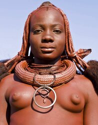 Africa gals display breasts