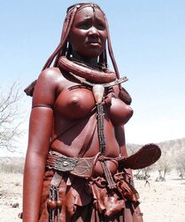 Africa gals display breasts