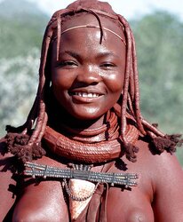 Africa gals display breasts