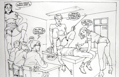 My female domination drawings