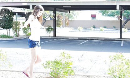 Anessa teenager dame smoothly-shaven (outdoor, knuckle, dual faux-cock)