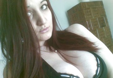Gigantic tited brown-haired
