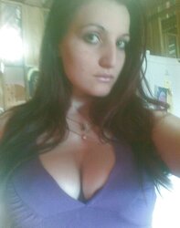 Gigantic tited brown-haired