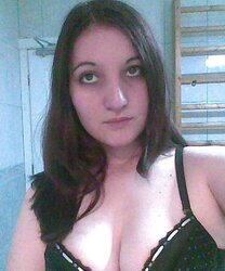 Gigantic tited brown-haired