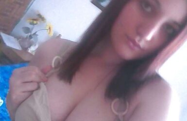 Gigantic tited brown-haired