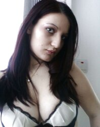 Gigantic tited brown-haired