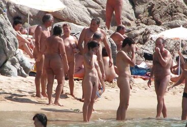 Mature Beach Nudists
