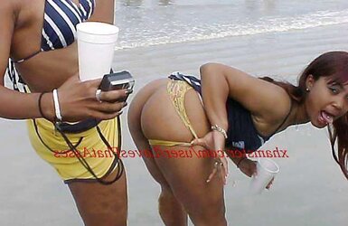 Public Bareness at Beach Event