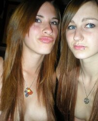 two SUPER-HOT TEENAGER TRAMPS (Sisters?)