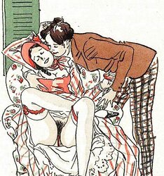 Kaleidoscope of Drawn Ero and Porn Art trio - Various Artists