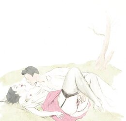 Kaleidoscope of Drawn Ero and Porn Art trio - Various Artists