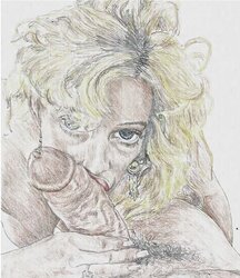 Kaleidoscope of Drawn Ero and Porn Art trio - Various Artists