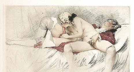 Kaleidoscope of Drawn Ero and Porn Art trio - Various Artists
