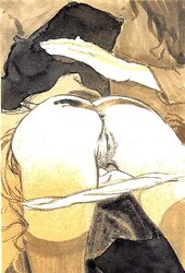 Kaleidoscope of Drawn Ero and Porn Art trio - Various Artists