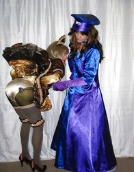 Satin Restrain Bondage