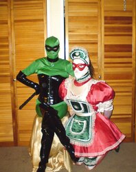 Satin Restrain Bondage