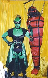 Satin Restrain Bondage
