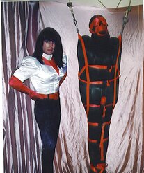 Satin Restrain Bondage